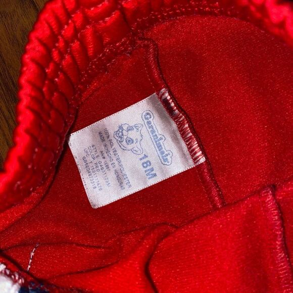 6 for $25 🎃 Garanimals Red Track Pants Baby Size 18M - Picture 2 of 3